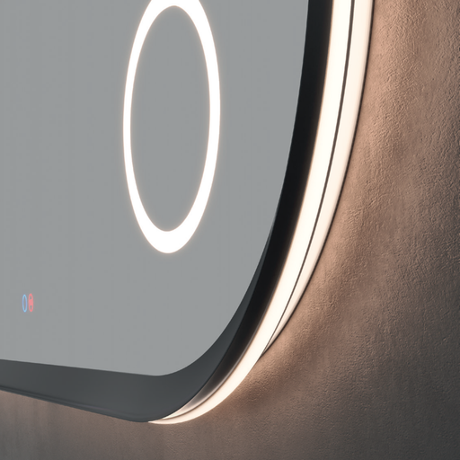 Miroir Lumineux Anti-Buée Tri-LED RIMINI - Sanizeo