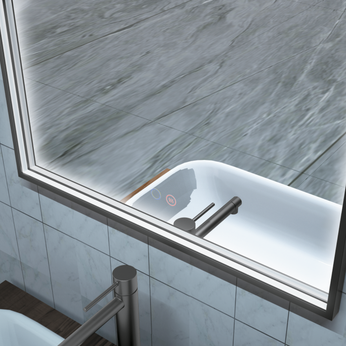 Miroir Lumineux Anti-Buée Tri-LED ROMA