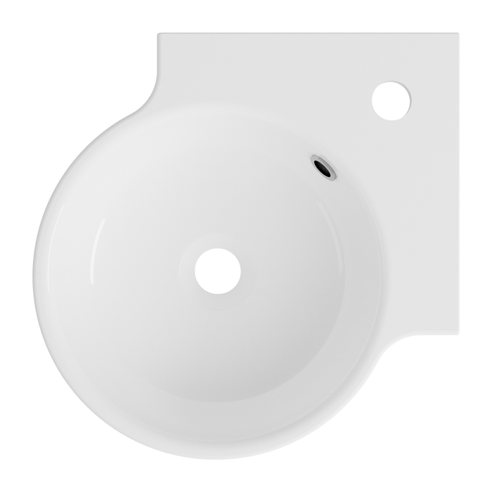 Lave Main à suspendre SAGA Blanc Brillant