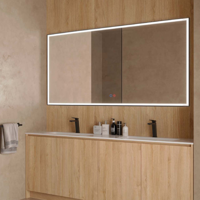 Miroir Lumineux Anti-Buée Tri-LED LED SUIZA