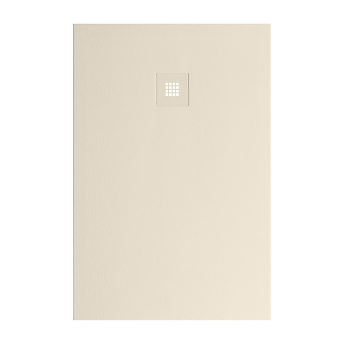Receveur de douche extra plat 3 cm THOR LAVABERG Beige RAL 1013 — vue de dessus