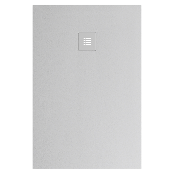 Receveur de douche extra plat 3 cm THOR LAVABERG Gris RAL 7040 — vue du dessus