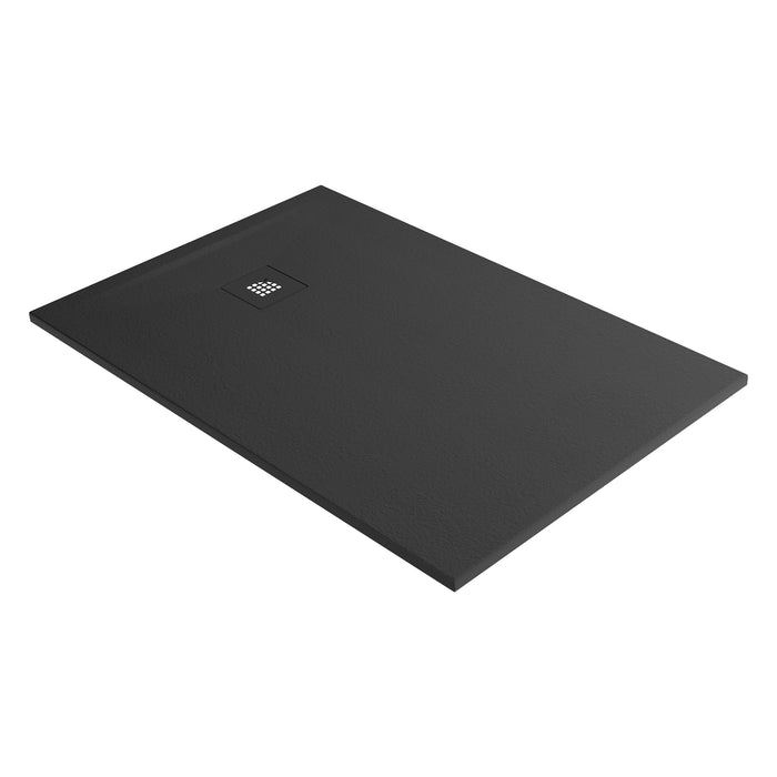 Receveur de douche extra plat 3 cm THOR LAVABERG Noir RAL 9005 — profil épaisseur