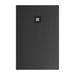 Receveur de douche extra plat 3 cm THOR LAVABERG Noir RAL 9005 — vue du dessus