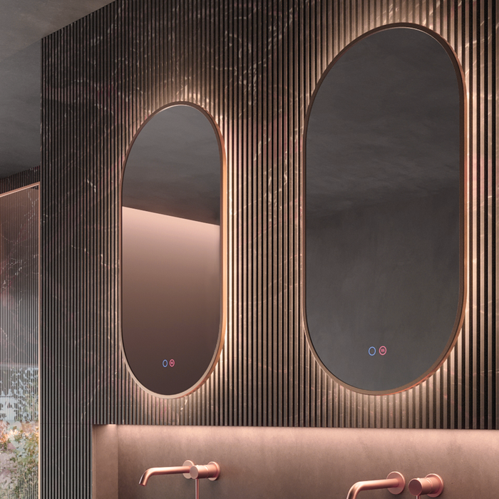 Miroir Lumineux Anti-Buée Tri-LED TOKYO