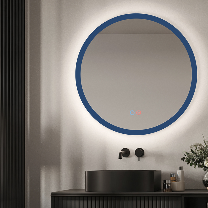 Miroir Lumineux Anti-Buée Tri-LED TORINO - Sanizeo