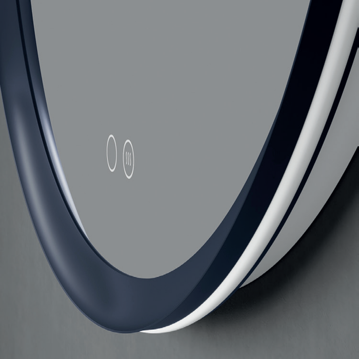 Miroir Lumineux Anti-Buée Tri-LED TORINO - Sanizeo