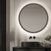 Miroir Lumineux Anti-Buée Tri-LED TORINO - Sanizeo