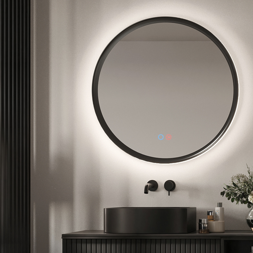 Miroir Lumineux Anti-Buée Tri-LED TORINO - Sanizeo