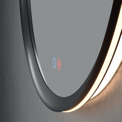 Miroir Lumineux Anti-Buée Tri-LED TORINO - Sanizeo