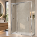 Paroi de Douche VÉZANNES 2PL Chrome - SUPERBAN - Sanizeo