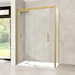 Paroi de Douche VÉZANNES 2PL Or Brossé - Sanizeo