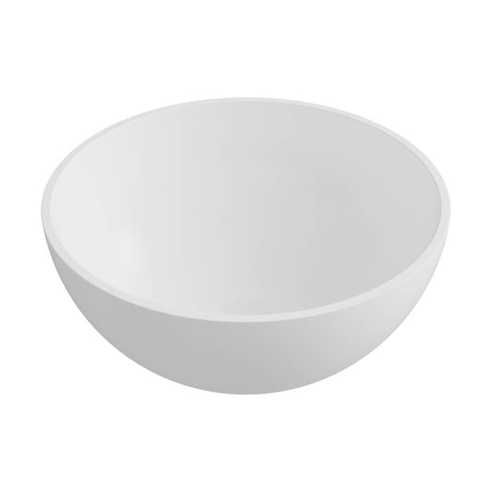 Vasque à poser haute VIDAR Blanc Mat