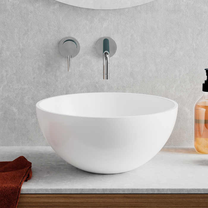 Vasque à poser haute VIDAR Blanc Mat